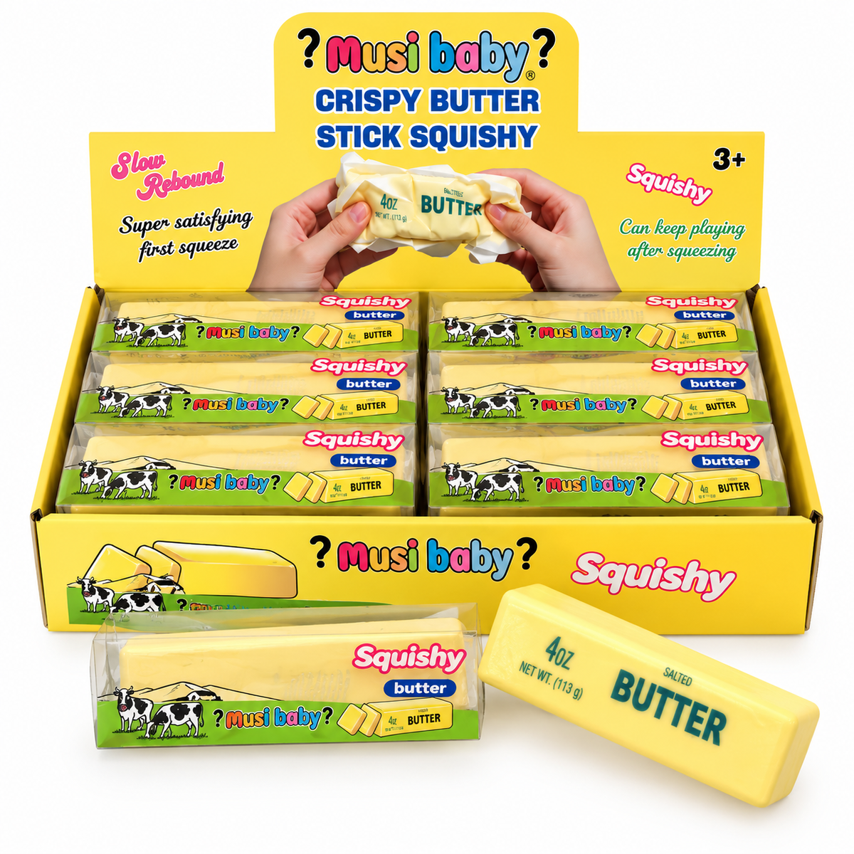 Squishy Butter Crispy Slow Rebond