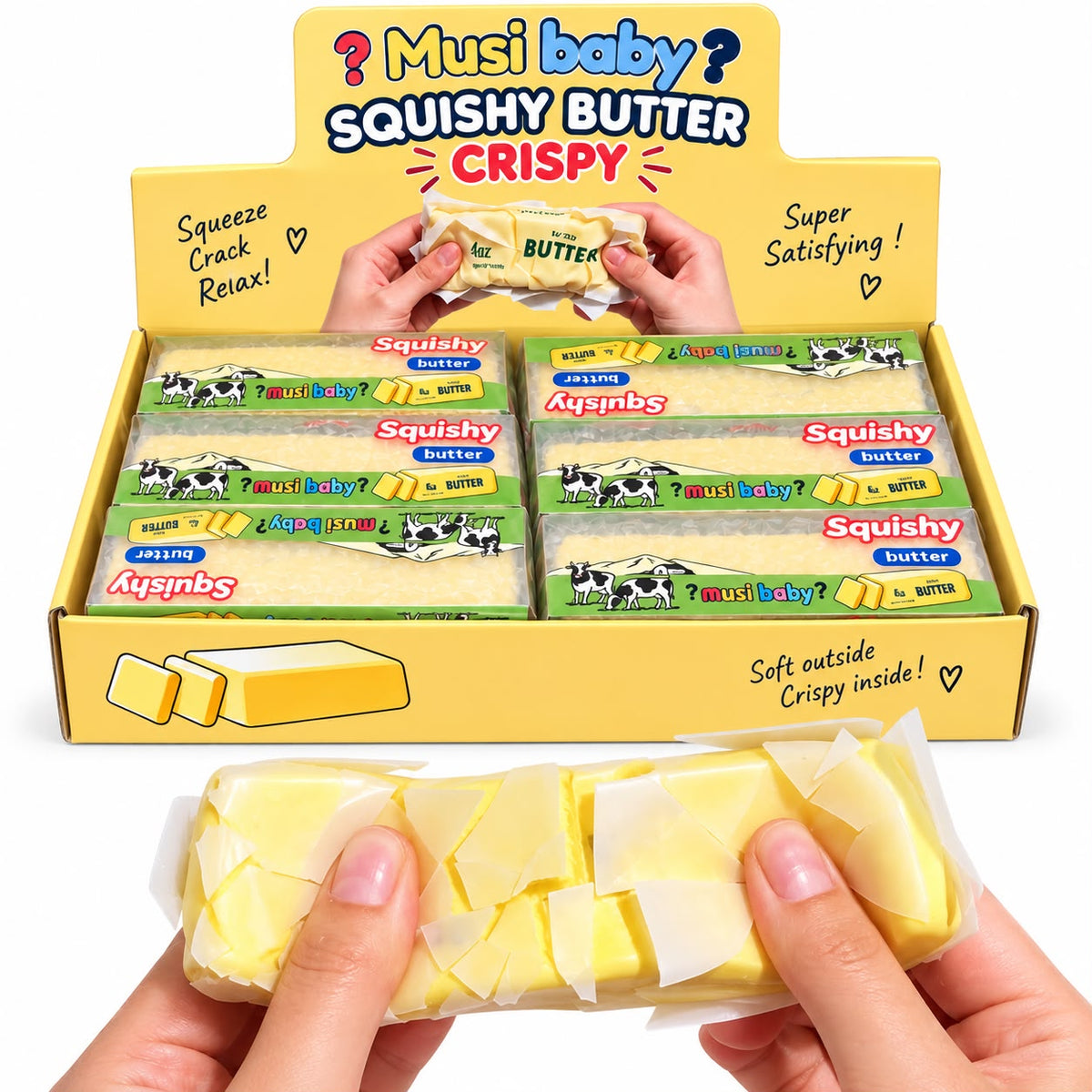 Squishy Butter Crispy Slow Rebond