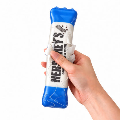 Squishy barre chocolatée – Enrobage craquant & slow rebond