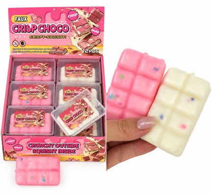 Squishy Crispy Chocolat  Rose