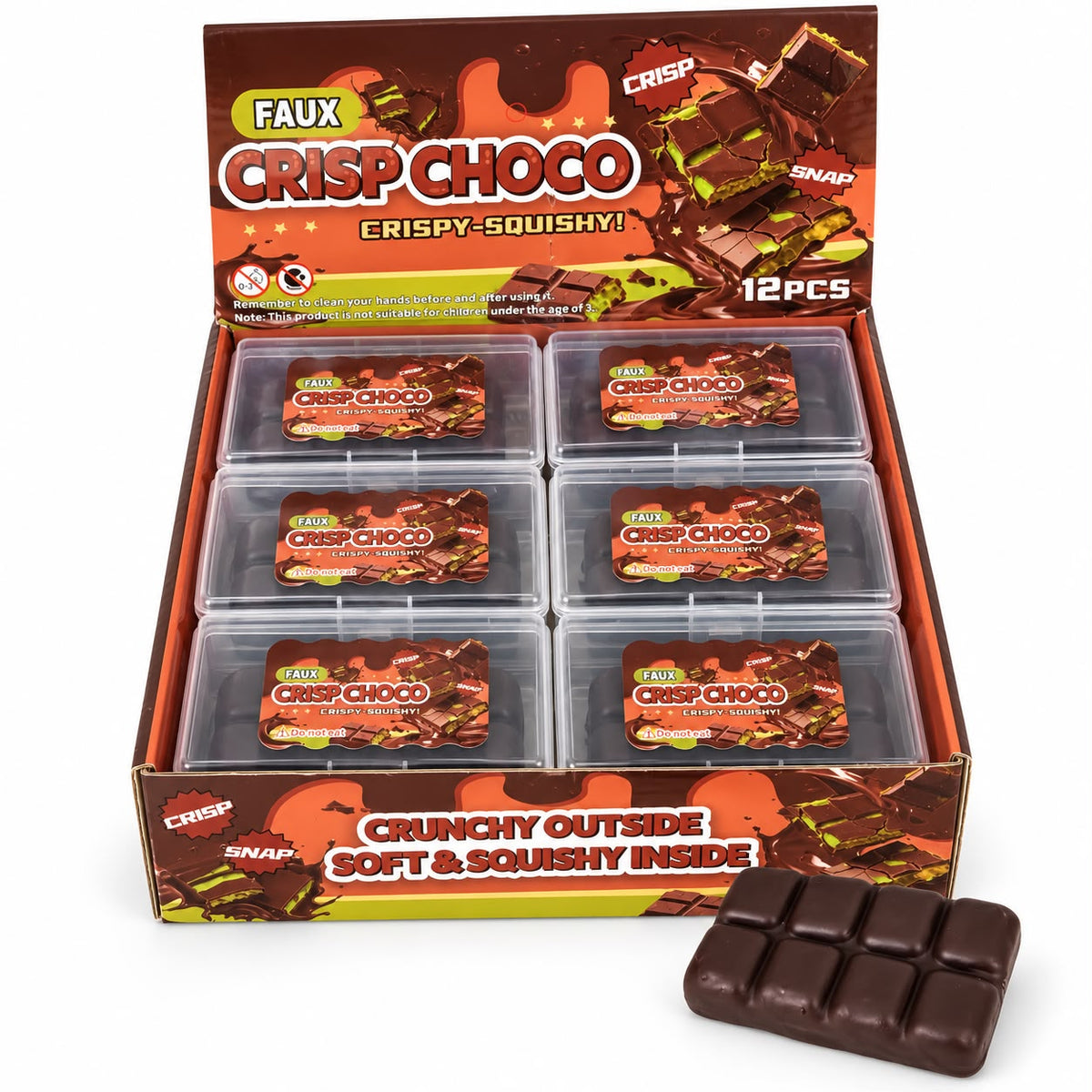 Squishy Crispy Chocolat de Dubaï
