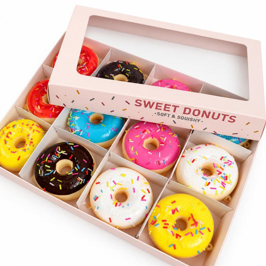 Squishy Donut  – Jouet Sensoriel Anti-Stress à Presser