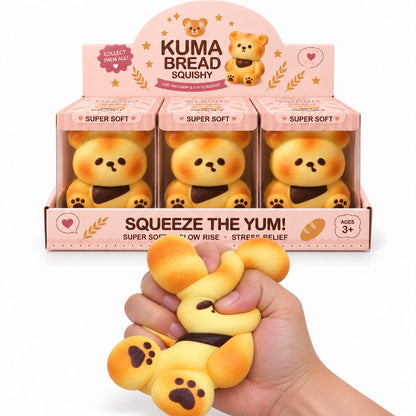 Squishy Ourson KUMA parfumé au pain chaud