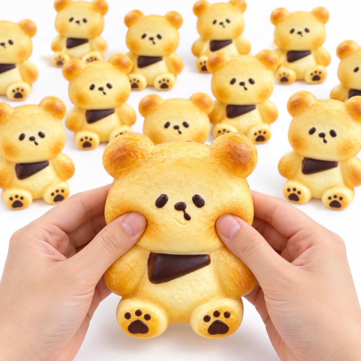Squishy Ourson KUMA parfumé au pain chaud